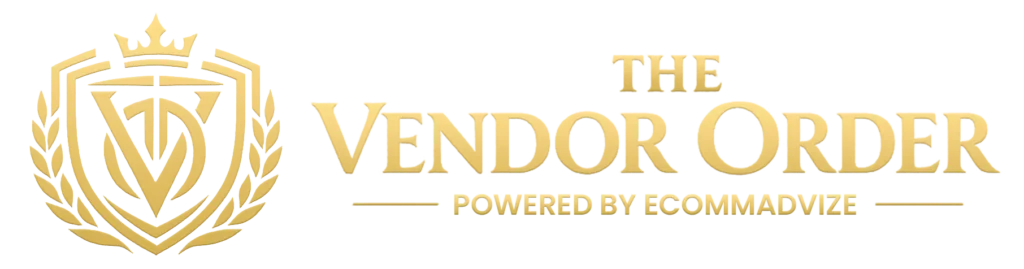 The vendor order logo